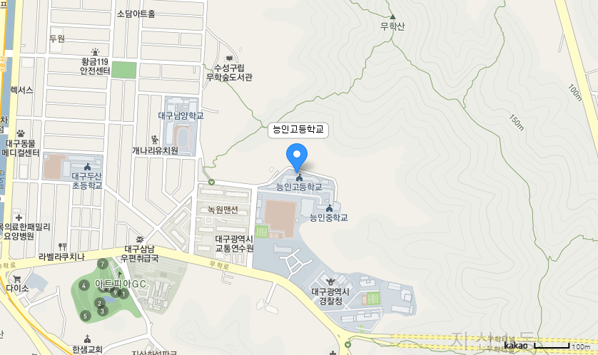 학교 찾아오시는 길 지도